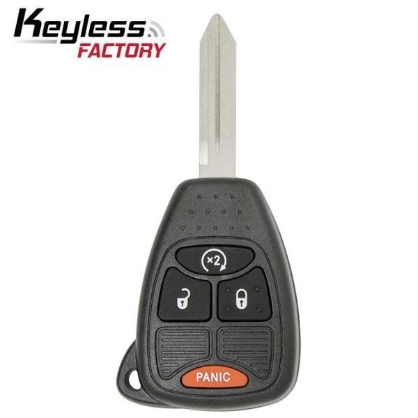 2007-2018 Jeep Dodge Chrysler / 4-Button Remote Head Key / OHT692713AA (RK-CHY-OHT-2) - UHS Hardware 2007-2018 Jeep Dodge Chrysler / 4-Button Remote Head Key / OHT692713AA (RK-CHY-OHT-2) - UHS Hardware