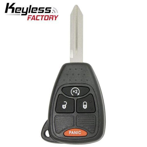 2007-2018 Jeep Dodge Chrysler / 4-Button Remote Head Key / OHT692713AA (RK-CHY-OHT-2) - UHS Hardware 2007-2018 Jeep Dodge Chrysler / 4-Button Remote Head Key / OHT692713AA (RK-CHY-OHT-2) - UHS Hardware