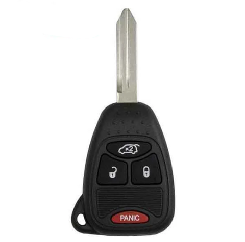 2004-2016 Chrysler Dodge Jeep / 4-Button Remote Head Key / OHT692427AA (RK-CHY-OHT-4) - UHS Hardware 2004-2016 Chrysler Dodge Jeep / 4-Button Remote Head Key / OHT692427AA (RK-CHY-OHT-4) - UHS Hardware