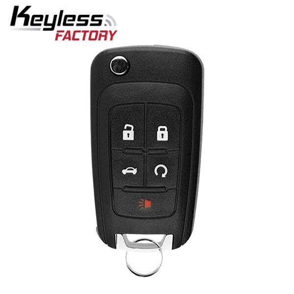2010-2019 GM / 5-Button Flip Key / OHT01060512  (RK-GM-FP5) - UHS Hardware 2010-2019 GM / 5-Button Flip Key / OHT01060512  (RK-GM-FP5) - UHS Hardware