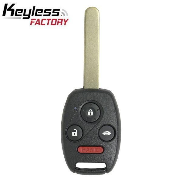 2006-2013 Acura / Honda Civic / 4-Button Remote Head Key / N5F-S0084A (RK-HON-CIV-4) - UHS Hardware 2006-2013 Acura / Honda Civic / 4-Button Remote Head Key / N5F-S0084A (RK-HON-CIV-4) - UHS Hardware