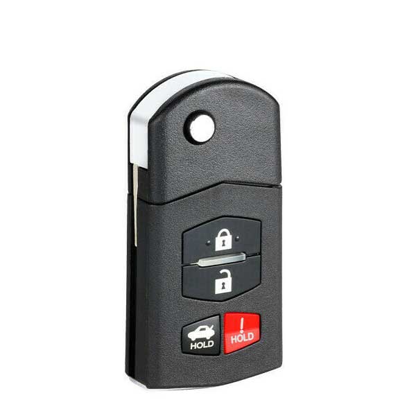 2009-2010 Mazda 6 / 4-Button Flip Key / PN: 4238A-41525 / 5WK43451E (RK-MZ-451-4) - UHS Hardware 2009-2010 Mazda 6 / 4-Button Flip Key / PN: 4238A-41525 / 5WK43451E (RK-MZ-451-4) - UHS Hardware