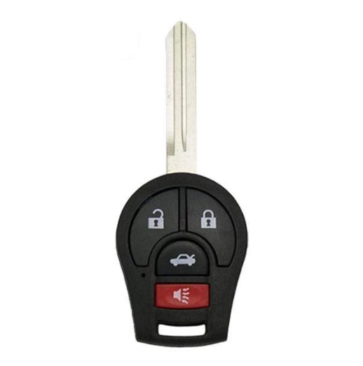 2003-2019 Nissan / 4-Button Remote Head Key / PN: H0561-3AA0B / CWTWB1U751 / (RK-NIS-752) - UHS Hardware 2003-2019 Nissan / 4-Button Remote Head Key / PN: H0561-3AA0B / CWTWB1U751 / (RK-NIS-752) - UHS Hardware