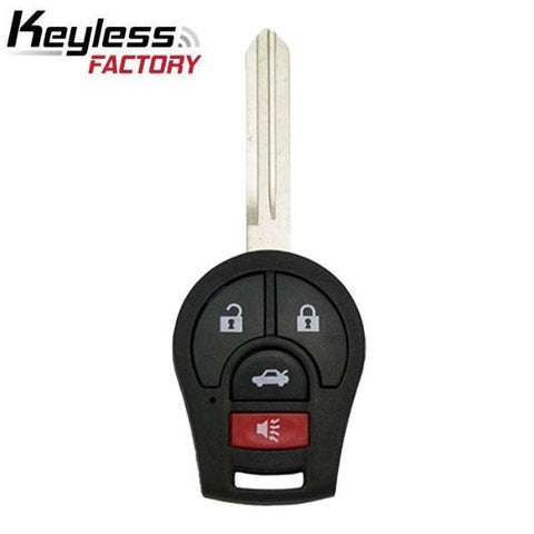 2003-2019 Nissan / 4-Button Remote Head Key / PN: H0561-3AA0B / CWTWB1U751 / (RK-NIS-752) - UHS Hardware 2003-2019 Nissan / 4-Button Remote Head Key / PN: H0561-3AA0B / CWTWB1U751 / (RK-NIS-752) - UHS Hardware
