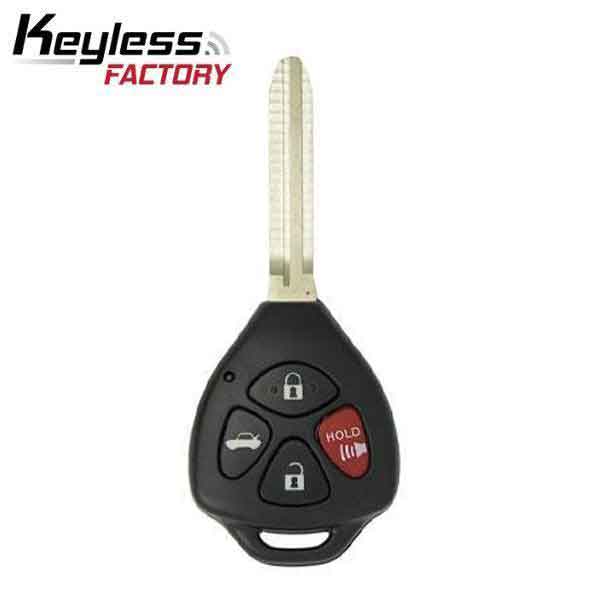 2007-2010 Toyota Camry Corolla / 4-Button Remote Head Key / 89070-06231 / HYQ12BBY (4D67 Chip) (RK-TOY-401) - UHS Hardware 2007-2010 Toyota Camry Corolla / 4-Button Remote Head Key / 89070-06231 / HYQ12BBY (4D67 Chip) (RK-TOY-401) - UHS Hardware