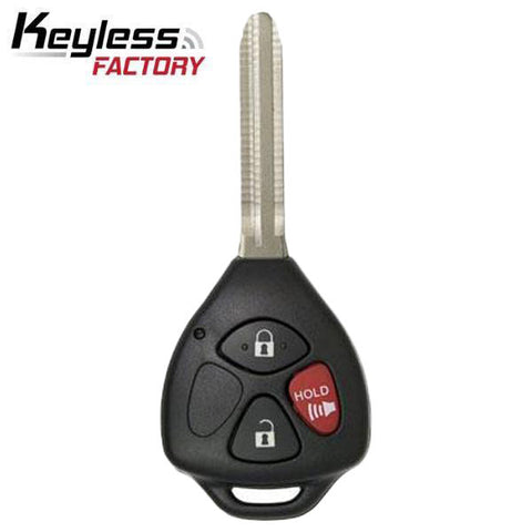 2008-2013 Toyota Scion / 3-Button Remote Head Key / MOZB41TG / (RK-TOY-MZ-5) - UHS Hardware 2008-2013 Toyota Scion / 3-Button Remote Head Key / MOZB41TG / (RK-TOY-MZ-5) - UHS Hardware