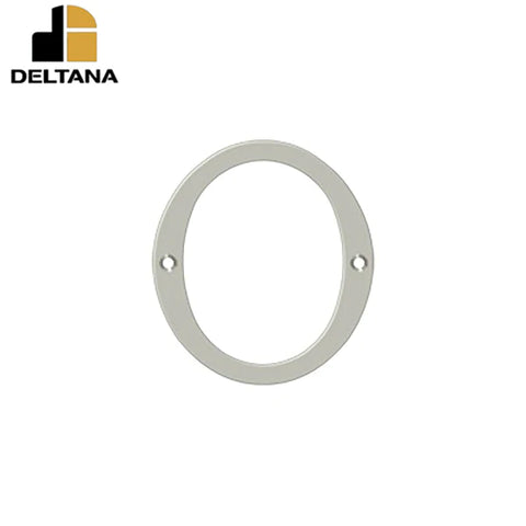 Deltana - 4" Numbers - Solid Brass - Optional Finish Deltana - 4" Numbers - Solid Brass - Optional Finish