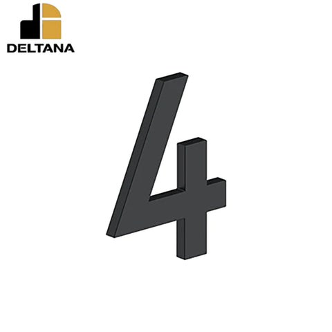 Deltana - 4" Number 4 - B Series w/ Risers - Stainless Steel - Optional Finish Deltana - 4" Number 4 - B Series w/ Risers - Stainless Steel - Optional Finish