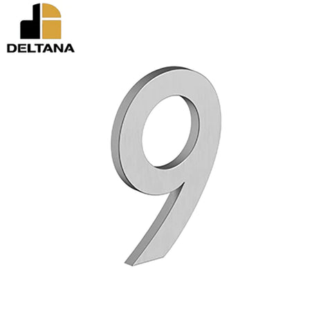 Deltana - 4" Number 9 - B SERIES - Stainless Steel - Optional Finish Deltana - 4" Number 9 - B SERIES - Stainless Steel - Optional Finish