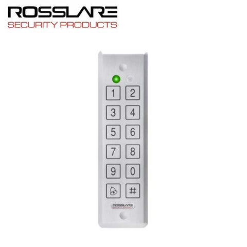 Rosslare - AYCE55 - Ultra Slim Piezo Mullion PIN Reader - 26 Bit - Convertible - UHS Hardware Rosslare - AYCE55 - Ultra Slim Piezo Mullion PIN Reader - 26 Bit - Convertible - UHS Hardware
