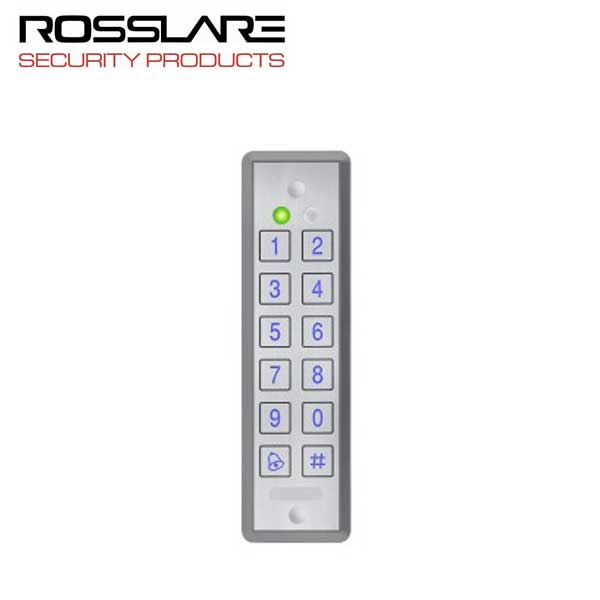 Rosslare - AYCE65BG - Convertible Ultra Slim PIN - Proximity Reader - Controller - Grey - UHS Hardware Rosslare - AYCE65BG - Convertible Ultra Slim PIN - Proximity Reader - Controller - Grey - UHS Hardware