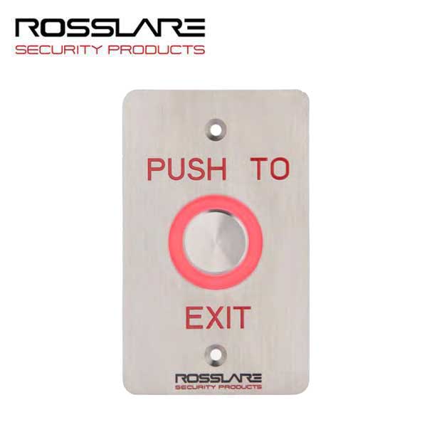 Rosslare - EX06EO - Request To Exit Button w/Toggle - Analog Piezo- 10-24 VDC - UHS Hardware Rosslare - EX06EO - Request To Exit Button w/Toggle - Analog Piezo- 10-24 VDC - UHS Hardware