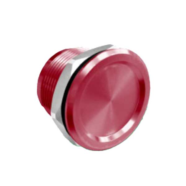 Rosslare - PX-13R - Piezoelectric Switch - 0-30 VDC - IP68 - Red - UHS Hardware Rosslare - PX-13R - Piezoelectric Switch - 0-30 VDC - IP68 - Red - UHS Hardware