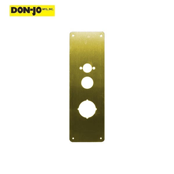 Don-Jo - RP 15 - Remodeler Plate - 14" Length - 4-1/2" Width - Optional Finish - UHS Hardware Don-Jo - RP 15 - Remodeler Plate - 14" Length - 4-1/2" Width - Optional Finish - UHS Hardware