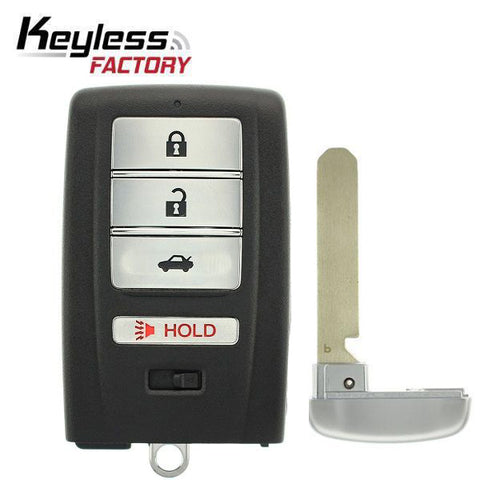 2015-2020 Acura ILX RLX TLX / 4-Button Smart Key / PN: 72147-TZ3-A11 / KR5V1X (RSK-ACU-1XT) - UHS Hardware 2015-2020 Acura ILX RLX TLX / 4-Button Smart Key / PN: 72147-TZ3-A11 / KR5V1X (RSK-ACU-1XT) - UHS Hardware