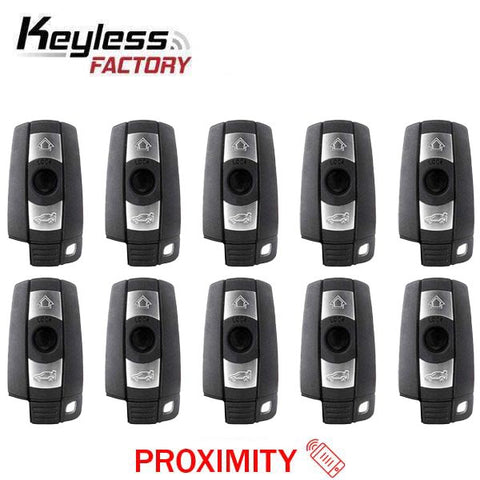 2004-2010 BMW 3 / 5 Series / 3-Button Smart Key / PN: 6986583-04 / KR55WK49147 / 315 MHz (Comfort Access) (AFTERMARKET) (BUNDLE OF 10) - UHS Hardware 2004-2010 BMW 3 / 5 Series / 3-Button Smart Key / PN: 6986583-04 / KR55WK49147 / 315 MHz (Comfort Access) (AFTERMARKET) (BUNDLE OF 10) - UHS Hardware