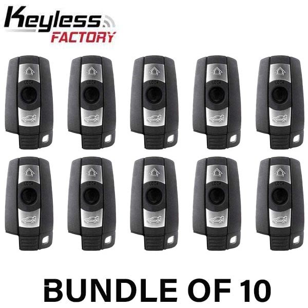 2004-2010 BMW 3 / 5 Series / 3-Button Smart Key / PN: 6986583-04 / KR55WK49147 / 315 MHz (Comfort Access) (AFTERMARKET) (BUNDLE OF 10) - UHS Hardware 2004-2010 BMW 3 / 5 Series / 3-Button Smart Key / PN: 6986583-04 / KR55WK49147 / 315 MHz (Comfort Access) (AFTERMARKET) (BUNDLE OF 10) - UHS Hardware