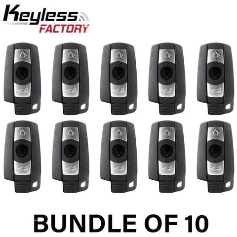 2004-2010 BMW 3 / 5 Series / 3-Button Smart Key / PN: 6986583-04 / KR55WK49147 / 315 MHz (Comfort Access) (AFTERMARKET) (BUNDLE OF 10) - UHS Hardware 2004-2010 BMW 3 / 5 Series / 3-Button Smart Key / PN: 6986583-04 / KR55WK49147 / 315 MHz (Comfort Access) (AFTERMARKET) (BUNDLE OF 10) - UHS Hardware