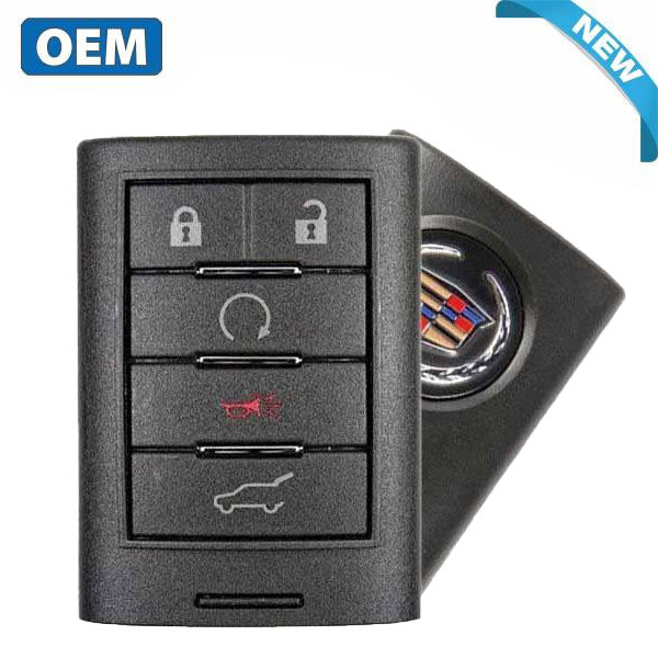 2010-2014 Cadillac CTS / 5-Button Smart Key / PN: 25843983 / M3N5WY7777A (OEM) - UHS Hardware 2010-2014 Cadillac CTS / 5-Button Smart Key / PN: 25843983 / M3N5WY7777A (OEM) - UHS Hardware