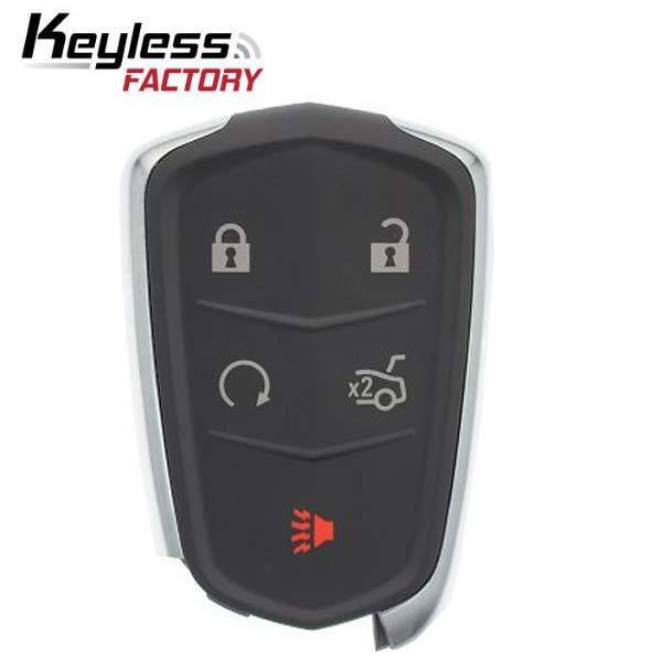 2014-2019 Cadillac / 5-Button Smart Key / PN: 13580811 / HYQ2AB (RSK-CAD-2AB-5) - UHS Hardware 2014-2019 Cadillac / 5-Button Smart Key / PN: 13580811 / HYQ2AB (RSK-CAD-2AB-5) - UHS Hardware