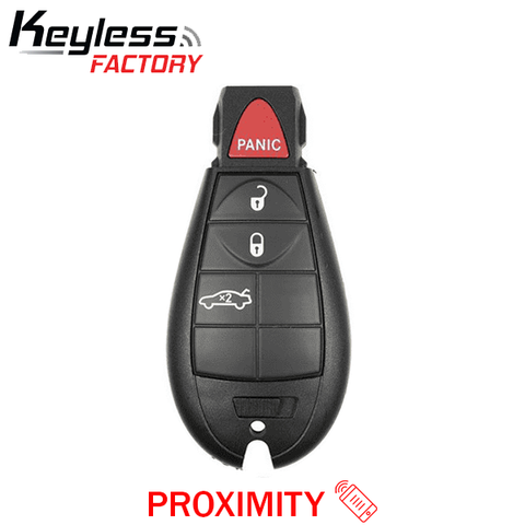 2008-2014 Chrysler Dodge / 4-Button Fobik Key / PN: 05026886AI / IYZ-C01C / Keyless Go Fobik (AFTERMARKET) - UHS Hardware 2008-2014 Chrysler Dodge / 4-Button Fobik Key / PN: 05026886AI / IYZ-C01C / Keyless Go Fobik (AFTERMARKET) - UHS Hardware