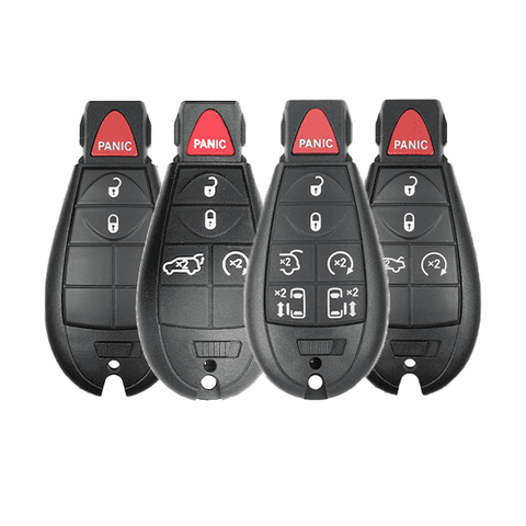 2008-2019 Chrysler Dodge VW Jeep / Bundle of Fobik Keys / PN: 56046734AH / IYZ-C01C / Keyless Go Fobik (BUNDLE OF 4) - UHS Hardware 2008-2019 Chrysler Dodge VW Jeep / Bundle of Fobik Keys / PN: 56046734AH / IYZ-C01C / Keyless Go Fobik (BUNDLE OF 4) - UHS Hardware