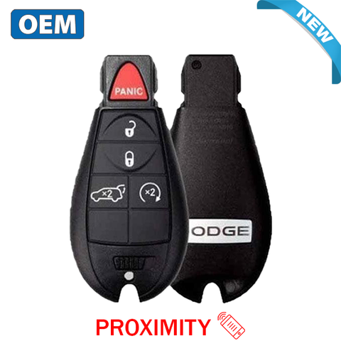 2011-2013 Dodge Durango / 5-Button Fobik Key / PN: 05026538AK / IYZ-C01C / Keyless Go Fobik (OEM) - UHS Hardware 2011-2013 Dodge Durango / 5-Button Fobik Key / PN: 05026538AK / IYZ-C01C / Keyless Go Fobik (OEM) - UHS Hardware