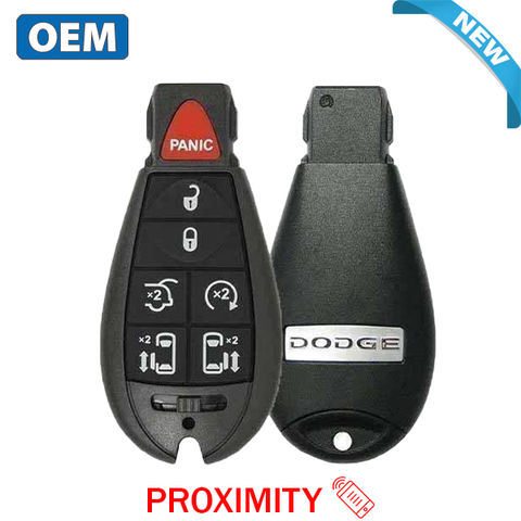 2011-2019 Dodge Caravan / 7-Button Fobik Key / PN: 5026591AK / IYZ-C01C / Keyless Go Fobik (OEM) - UHS Hardware 2011-2019 Dodge Caravan / 7-Button Fobik Key / PN: 5026591AK / IYZ-C01C / Keyless Go Fobik (OEM) - UHS Hardware