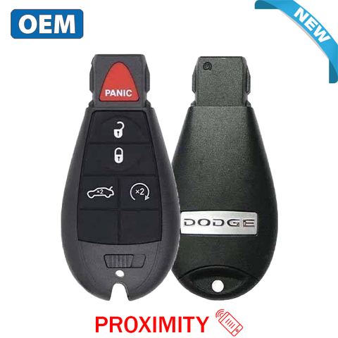 2008-2014 Dodge Challenger Charger / 5-Button Fobik Key / PN: 056046694AH / IYZ-C01C / Keyless Go Fobik (OEM) - UHS Hardware 2008-2014 Dodge Challenger Charger / 5-Button Fobik Key / PN: 056046694AH / IYZ-C01C / Keyless Go Fobik (OEM) - UHS Hardware