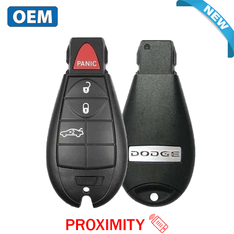 2008-2014 Dodge Challenger Charger / 4-Button Fobik Key / PN: 56046695AM / IYZ-C01C / Keyless Go Fobik (OEM) - UHS Hardware 2008-2014 Dodge Challenger Charger / 4-Button Fobik Key / PN: 56046695AM / IYZ-C01C / Keyless Go Fobik (OEM) - UHS Hardware
