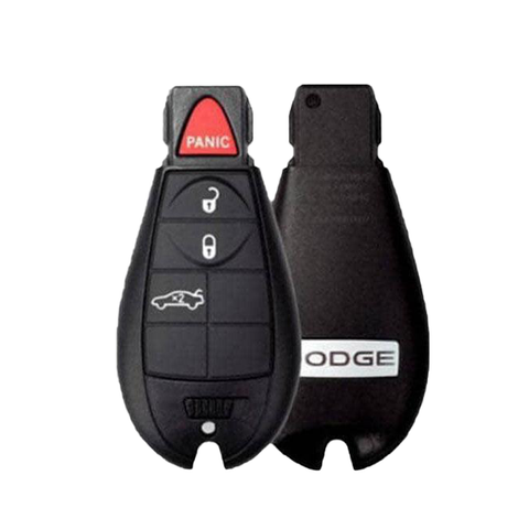 2008-2014 Dodge Challenger / Charger / 4-Button Fobik Key / PN: 56046695 AE / IYZ-C01C / Keyless Go Fobik (OEM Refurb) - UHS Hardware 2008-2014 Dodge Challenger / Charger / 4-Button Fobik Key / PN: 56046695 AE / IYZ-C01C / Keyless Go Fobik (OEM Refurb) - UHS Hardware