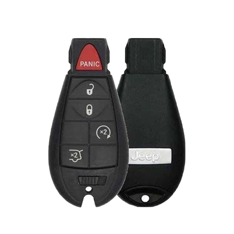 2009-2013 Jeep Grand Cherokee / 5-Button Fobik Key / PN: 05026453AI / IYZ-C01C / Keyless Go Fobik (OEM Refurb) - UHS Hardware 2009-2013 Jeep Grand Cherokee / 5-Button Fobik Key / PN: 05026453AI / IYZ-C01C / Keyless Go Fobik (OEM Refurb) - UHS Hardware