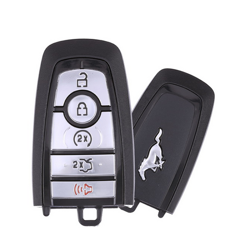 2022 Ford Mustang / 5-Button Smart Key / PN: MR3T-15K601-BB / M3N-A3C054339 (OEM Refurb) - UHS Hardware 2022 Ford Mustang / 5-Button Smart Key / PN: MR3T-15K601-BB / M3N-A3C054339 (OEM Refurb) - UHS Hardware