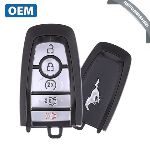 2022 Ford Mustang / 5-Button Smart Key / PN: MR3T-15K601-BB / M3N-A3C054339 (OEM Refurb) - UHS Hardware 2022 Ford Mustang / 5-Button Smart Key / PN: MR3T-15K601-BB / M3N-A3C054339 (OEM Refurb) - UHS Hardware