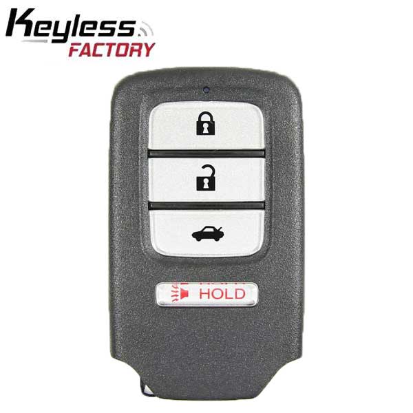 2016-2017 Honda Accord / 4-Button Smart Key / PN: 72147-T2G-A61 / ACJ932HK1310A (AFTERMARKET) - UHS Hardware 2016-2017 Honda Accord / 4-Button Smart Key / PN: 72147-T2G-A61 / ACJ932HK1310A (AFTERMARKET) - UHS Hardware