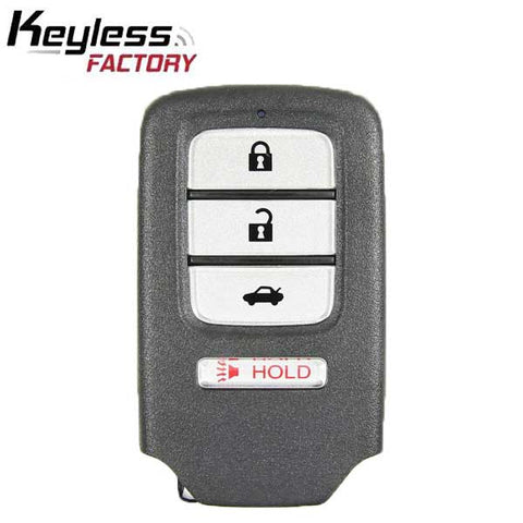2016-2017 Honda Accord / 4-Button Smart Key / PN: 72147-T2G-A61 / ACJ932HK1310A (AFTERMARKET) - UHS Hardware 2016-2017 Honda Accord / 4-Button Smart Key / PN: 72147-T2G-A61 / ACJ932HK1310A (AFTERMARKET) - UHS Hardware