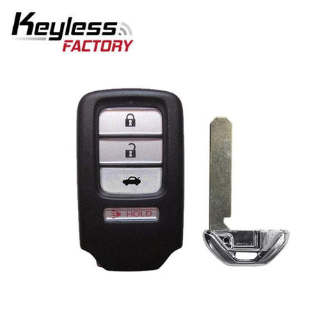 2017-2020 Honda Civic / 4-Button Smart Key / PN: 72147-TBA-A01 / KR5V2X (RSK-HON-K2T) - UHS Hardware 2017-2020 Honda Civic / 4-Button Smart Key / PN: 72147-TBA-A01 / KR5V2X (RSK-HON-K2T) - UHS Hardware