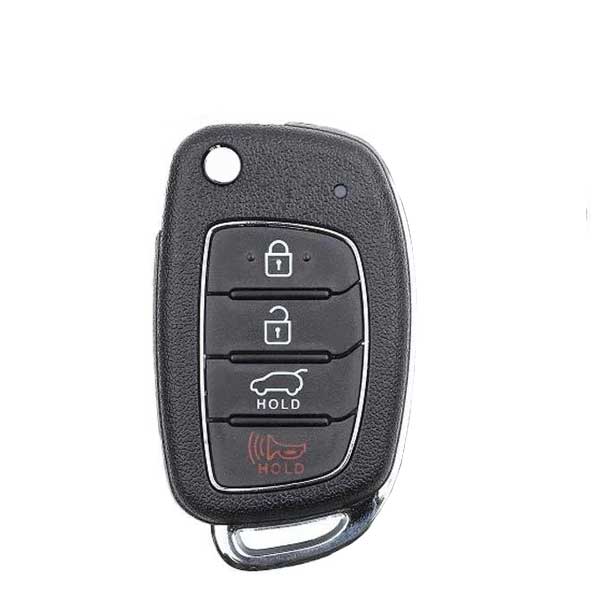 2016-2019 Hyundai Tucson / 4-Button Remote Flip Key / PN: 95430-D3010 / TQ8-RKE-4F25 / (RSK-HY-TUC19) - UHS Hardware 2016-2019 Hyundai Tucson / 4-Button Remote Flip Key / PN: 95430-D3010 / TQ8-RKE-4F25 / (RSK-HY-TUC19) - UHS Hardware