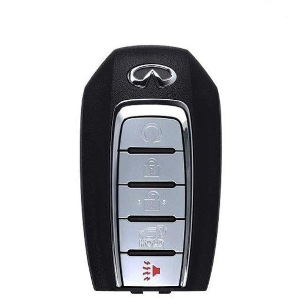 2022 Infiniti Q60 / 5-Button Smart Key / PN: 285E3-6SA7B / KR5TXN4 (OEM) - UHS Hardware 2022 Infiniti Q60 / 5-Button Smart Key / PN: 285E3-6SA7B / KR5TXN4 (OEM) - UHS Hardware