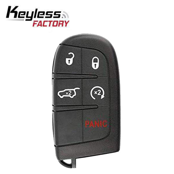2014-2021 Jeep Grand Cherokee / 5-Button Smart Key / PN: 68143505AC / M3N-40821302 (AFTERMARKET) - UHS Hardware 2014-2021 Jeep Grand Cherokee / 5-Button Smart Key / PN: 68143505AC / M3N-40821302 (AFTERMARKET) - UHS Hardware
