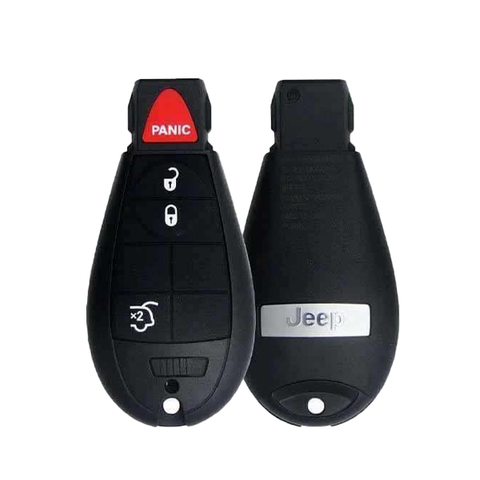 2009-2013 Jeep Grand Cherokee / 4-Button Fobik Key / PN: 68051664AI / IYZ-C01C / Keyless Go Fobik (OEM) - UHS Hardware 2009-2013 Jeep Grand Cherokee / 4-Button Fobik Key / PN: 68051664AI / IYZ-C01C / Keyless Go Fobik (OEM) - UHS Hardware