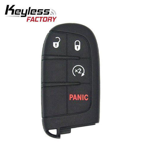 2014-2019 Jeep Dodge / 4-Button Smart Key / M3N40821302 (RSK-JP-302-4-AFM) - UHS Hardware 2014-2019 Jeep Dodge / 4-Button Smart Key / M3N40821302 (RSK-JP-302-4-AFM) - UHS Hardware