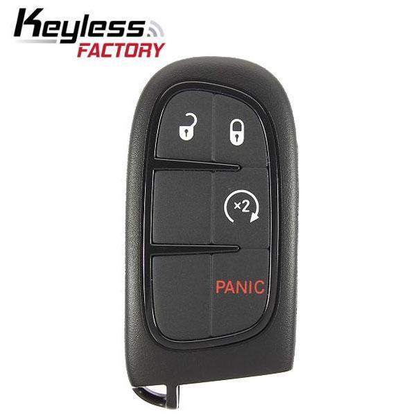2014-2019 Jeep Cherokee / 4-Button Smart Key / GQ4-54T (RSK-JP-54T-4) - UHS Hardware 2014-2019 Jeep Cherokee / 4-Button Smart Key / GQ4-54T (RSK-JP-54T-4) - UHS Hardware
