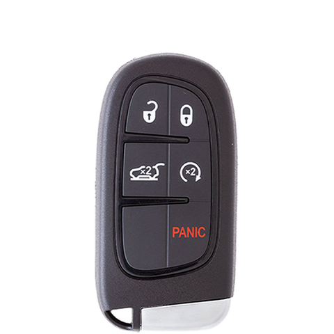 2014-2020 Jeep Cherokee / 5-Button Smart Key / GQ4-54T (RSK-JP-54T-5) - UHS Hardware 2014-2020 Jeep Cherokee / 5-Button Smart Key / GQ4-54T (RSK-JP-54T-5) - UHS Hardware