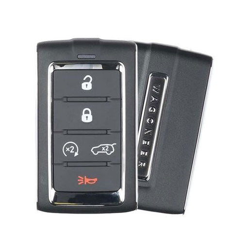 2021-2022 Jeep Grand Wagoneer / 5-Button Smart Key / PN: 68469565AA / M3NWXF0B1 (OEM) - UHS Hardware 2021-2022 Jeep Grand Wagoneer / 5-Button Smart Key / PN: 68469565AA / M3NWXF0B1 (OEM) - UHS Hardware