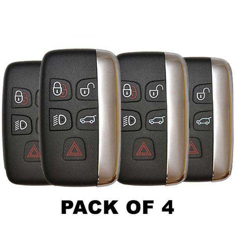 4 x 2011-2019 Jaguar Land Rover Range Rover / 5-Button Smart Key / PN: 5E0B40287 / KOBJTF10A (AFTERMARKET) - UHS Hardware 4 x 2011-2019 Jaguar Land Rover Range Rover / 5-Button Smart Key / PN: 5E0B40287 / KOBJTF10A (AFTERMARKET) - UHS Hardware