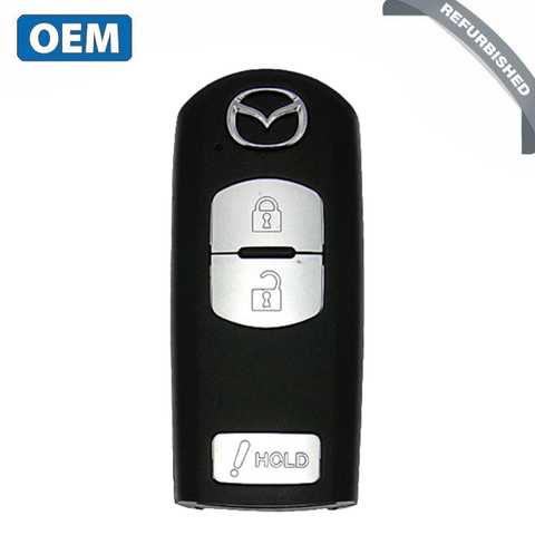 2010-2015 Mazda CX-7 CX-9 / 3-Button Smart Key / PN: EHY5-67-5RYA / WAZX1T763SKE11A04 (OEM REFURB) - UHS Hardware 2010-2015 Mazda CX-7 CX-9 / 3-Button Smart Key / PN: EHY5-67-5RYA / WAZX1T763SKE11A04 (OEM REFURB) - UHS Hardware