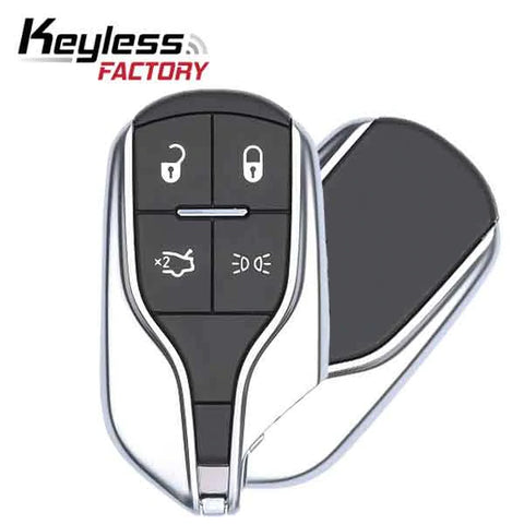 2014-2016 Maserati Ghibli / Quattroporte / 4-Button Smart Key w/ High Beam / M3N-7393490 (AFTERMARKET) - UHS Hardware 2014-2016 Maserati Ghibli / Quattroporte / 4-Button Smart Key w/ High Beam / M3N-7393490 (AFTERMARKET) - UHS Hardware