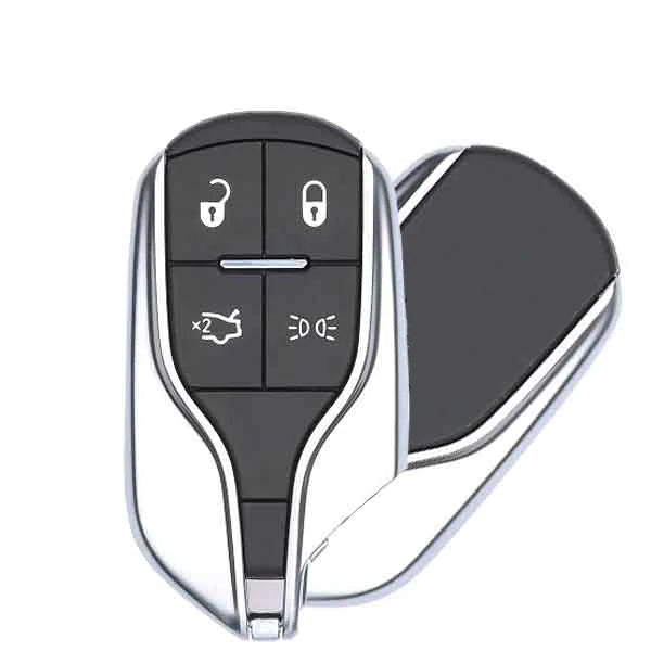 2014-2016 Maserati Ghibli / Quattroporte / 4-Button Smart Key w/ High Beam / M3N-7393490 (AFTERMARKET) - UHS Hardware 2014-2016 Maserati Ghibli / Quattroporte / 4-Button Smart Key w/ High Beam / M3N-7393490 (AFTERMARKET) - UHS Hardware