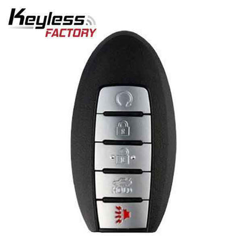 2013-2015 Nissan Maxima / Altima / 5-Button Prox Smart Key / PN: 285E3-3TP5A / KR5S180144014 / IC 014 (RSK-NIS-1315-5) - UHS Hardware 2013-2015 Nissan Maxima / Altima / 5-Button Prox Smart Key / PN: 285E3-3TP5A / KR5S180144014 / IC 014 (RSK-NIS-1315-5) - UHS Hardware